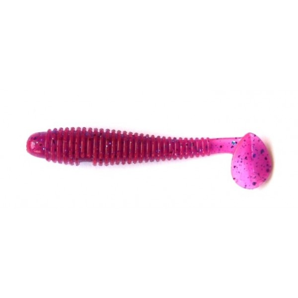 Силиконка для рыбы, Taipan Slim View Fat, 2,8 дюйма, 8шт/уп, цвет №02 Mistik pink